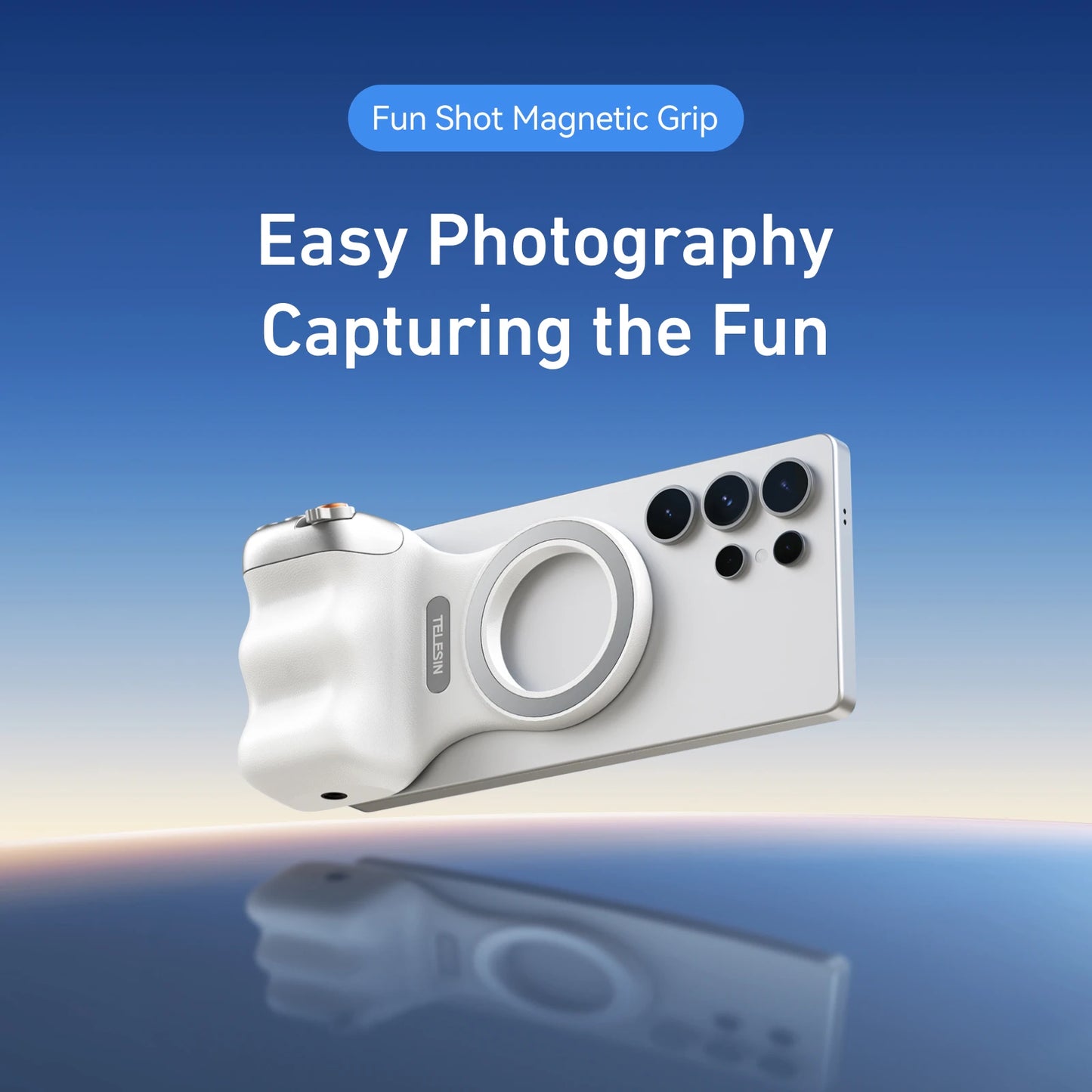 📸 Fun Shot Grip Pro™ = قبضة TELESIN المغناطيسية الأصلية (الأصلية)
